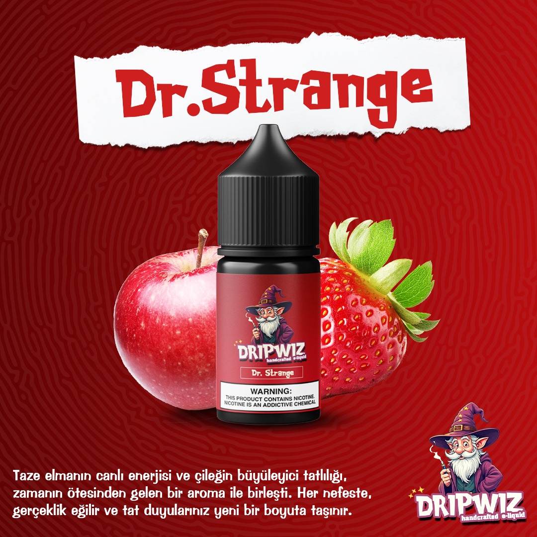 Dripwiz Dr.Strange-Elma Çilek 30 ML