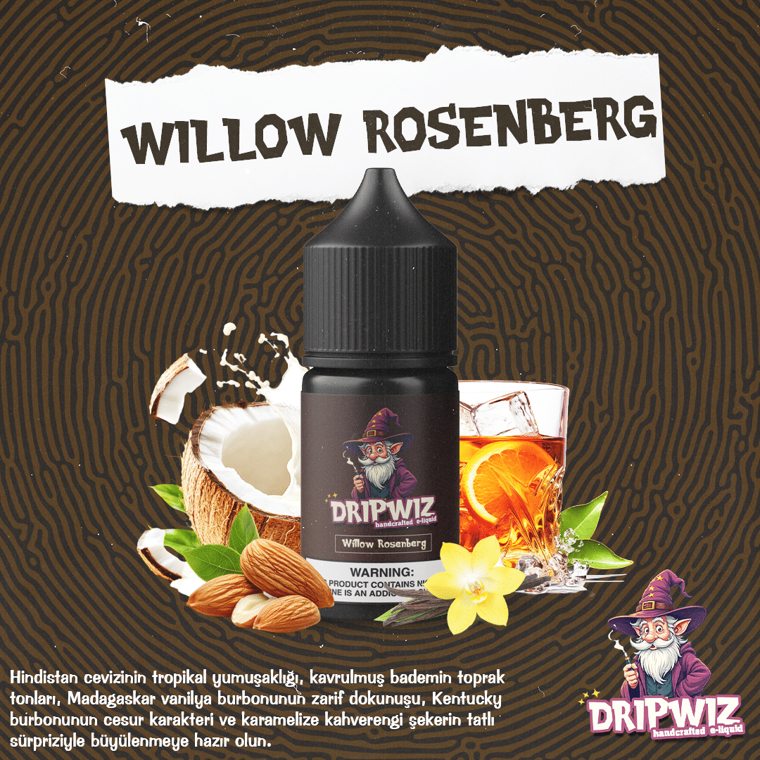 Dripwiz Willow Rosenberg Salt-Castle Long 30 ML
