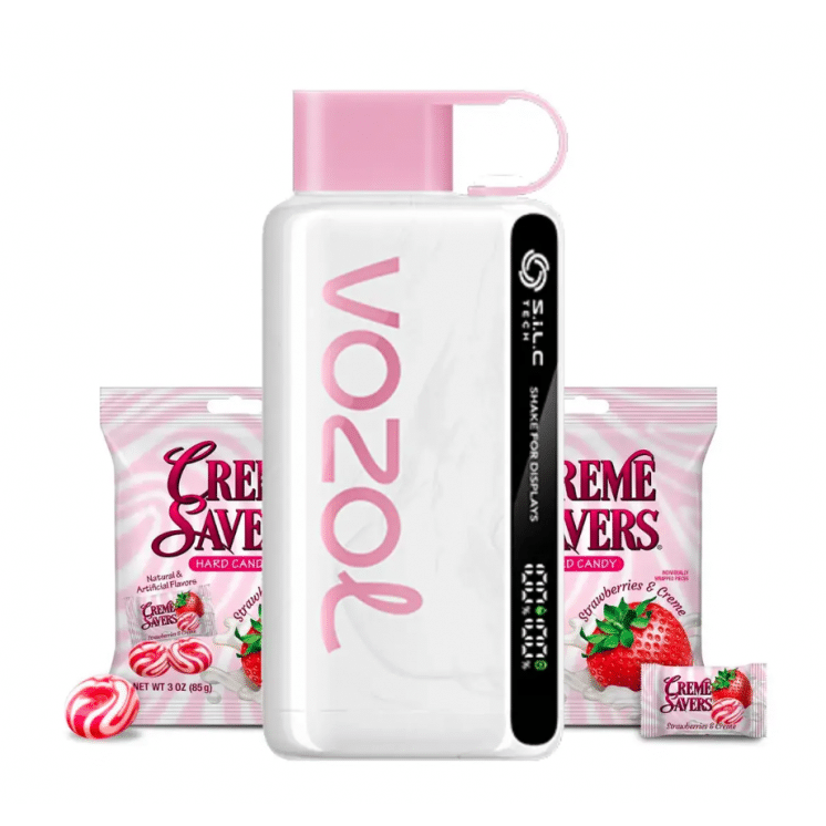 Vozol 12000 Chrome Savers Candy