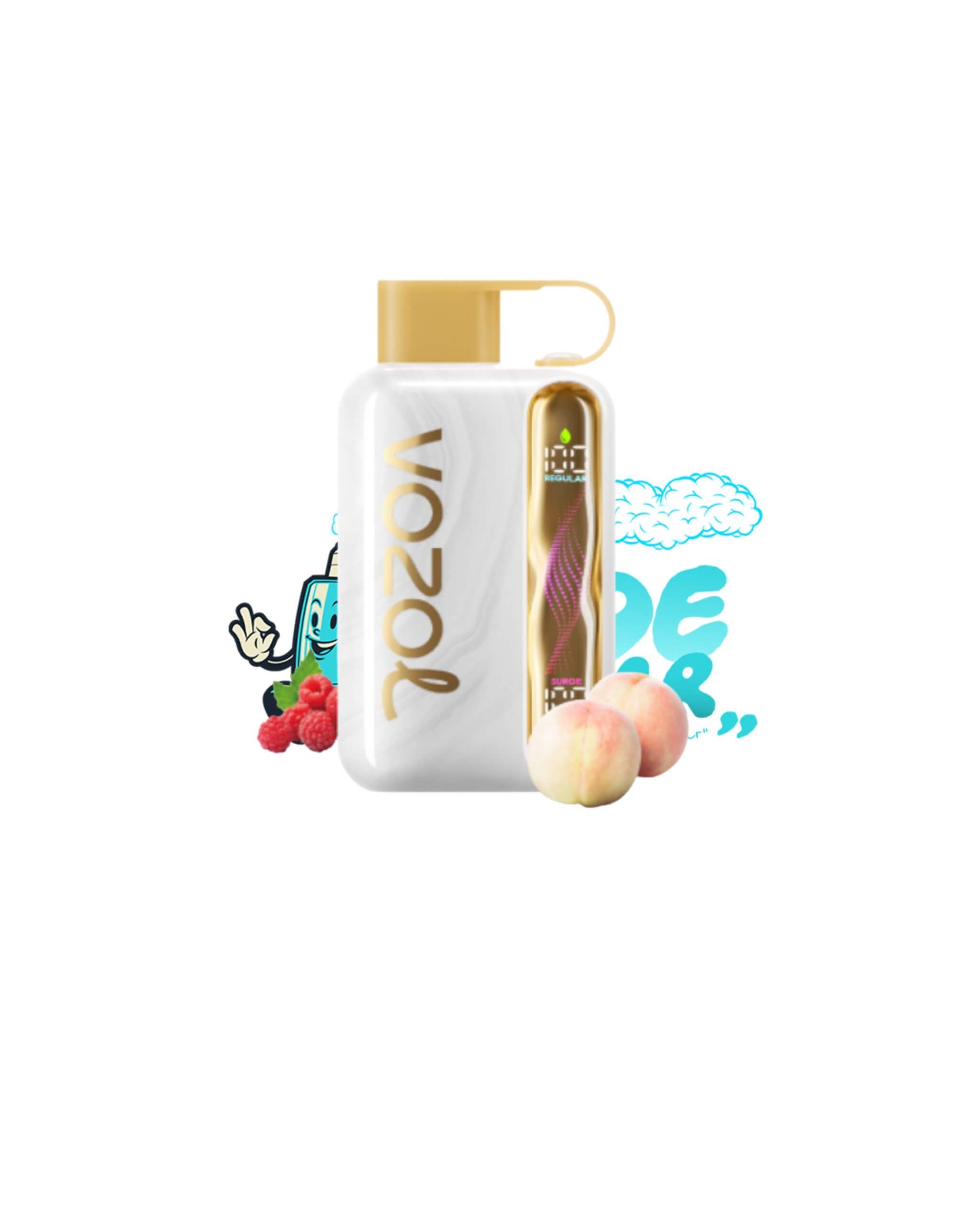 Vozol Star 40000 White Peach Raspberry