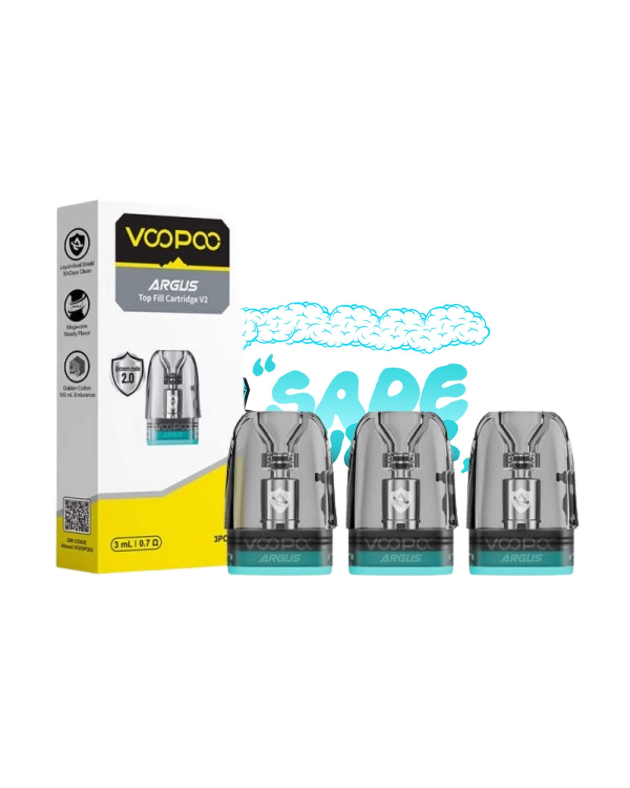 Voopoo Argus V2 Kartuş 0.7-1.0 Dolu Kartuş