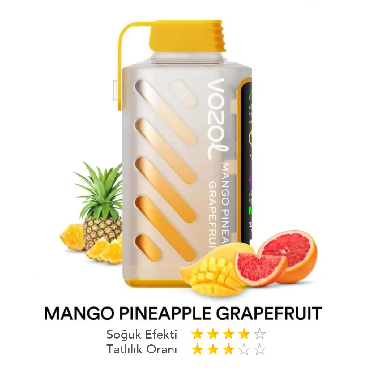 Vozol Gear 20000 Mango Pineapple Grapefruit