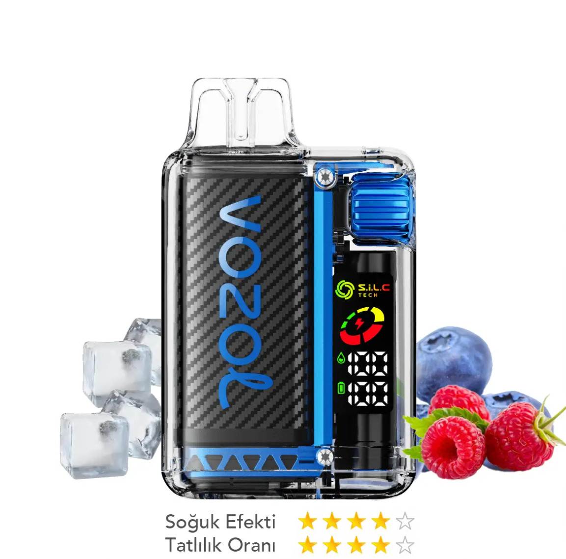 Vozol Vista 20000 Bluerazz Ice