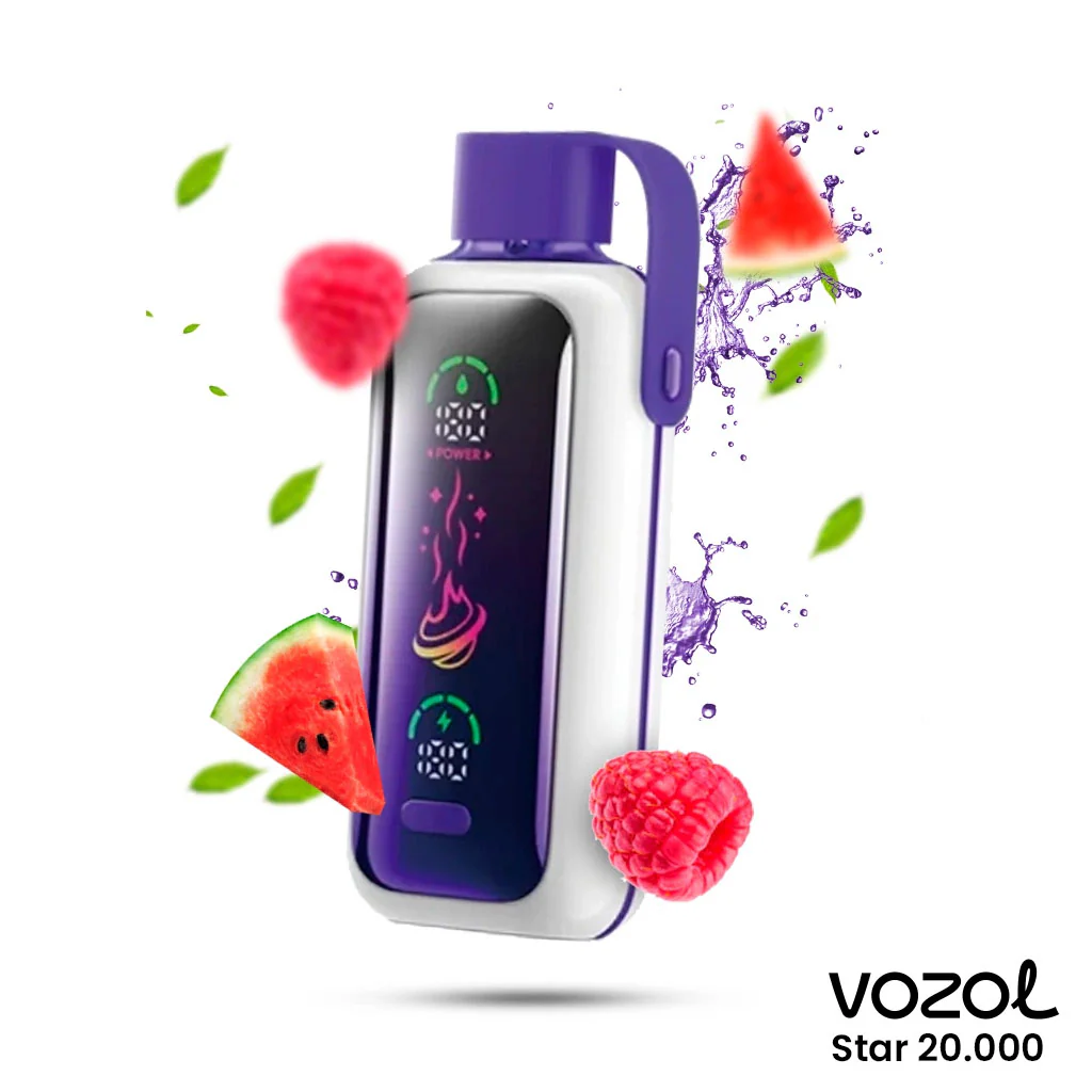Vozol Star 20000 Raspberry Watermelon