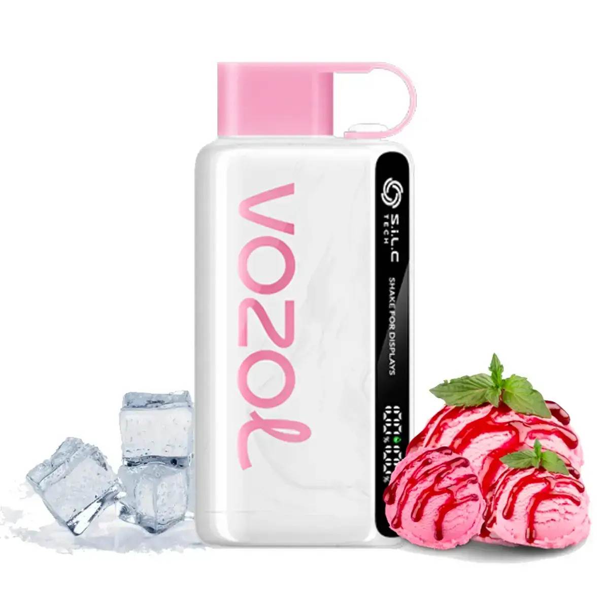 Vozol 12000 Strawberry Ice Cream