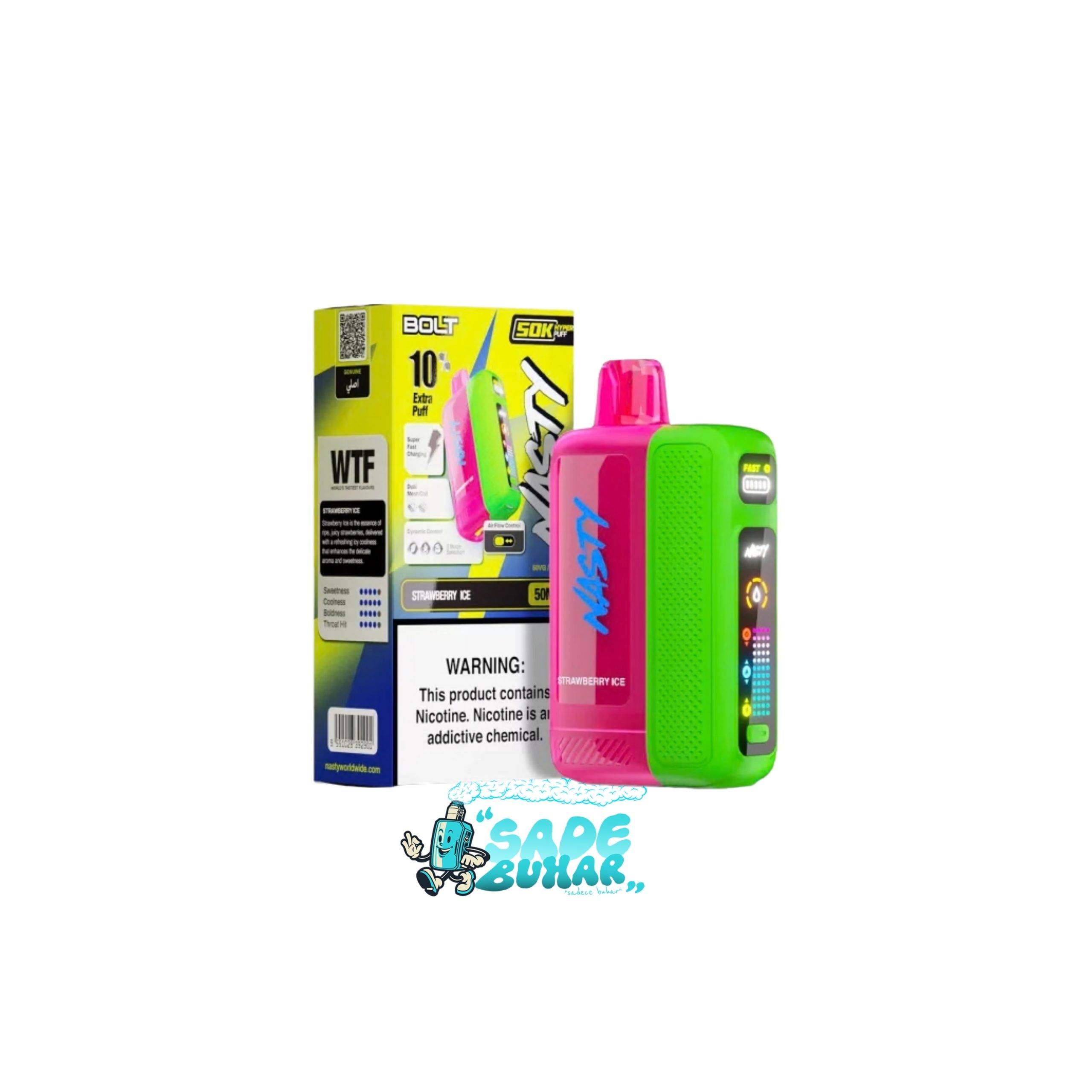 Nasty Bolt 50000 Strawberry Ice
