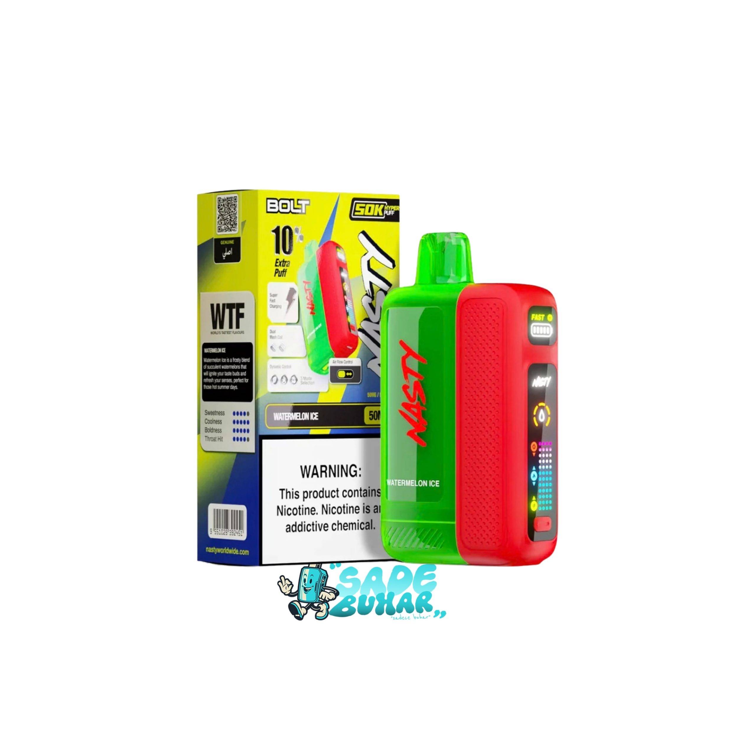 Nasty Bolt 50000 Watermelon Ice